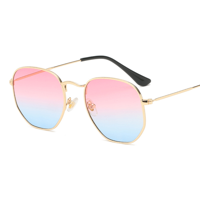 Irregular metal frame sunglasses, view 14 - MRSLM