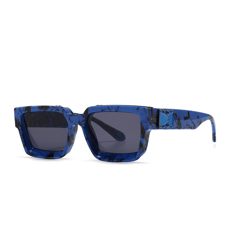 retro cloud print sunglasses, view 2 - MRSLM