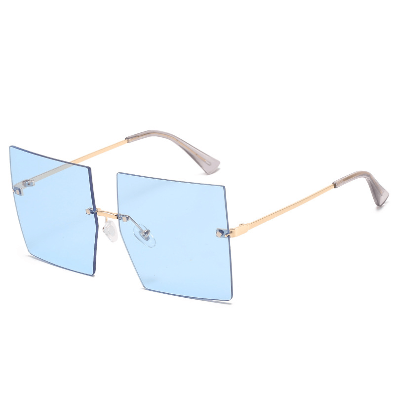 women's vintage square sunglasses, view 3 - MRSLM