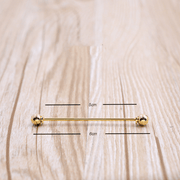 men's tie pin, view 12 - MRSLM