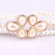 All-Match Fashionable Pearl Diamond Flower Waist Chain Decoration - MRSLM