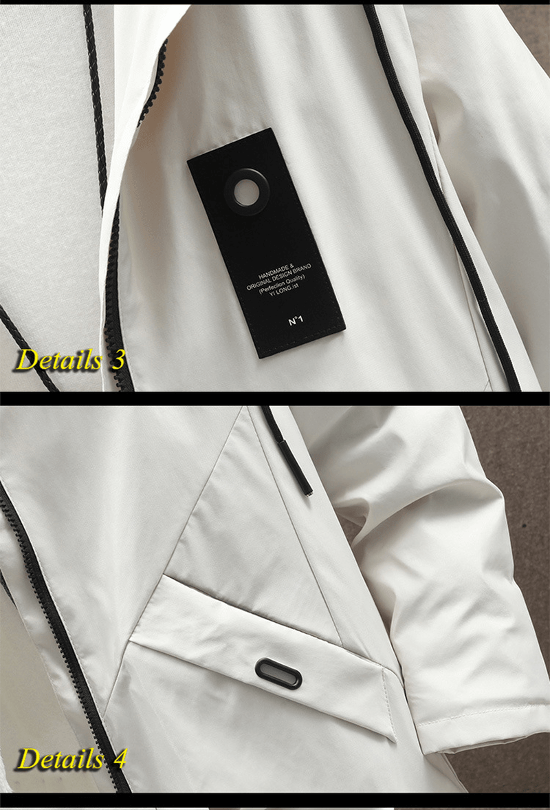 men's hooded zip jacket, view 5 - MRSLM