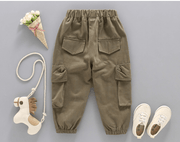 boys' cotton overalls, view 5 - MRSLM