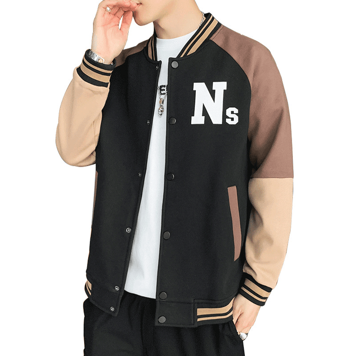 Men'S Trendy Jacket Coat Baseball Uniform - MRSLM