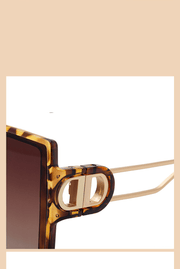 Square big-frame sunglasses, view 8 - MRSLM