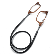 magnetic hanging neck reading glasses, view 5 - MRSLM