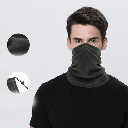 Multifunctional Neck Warmth Fleece Bib Hat - MRSLM