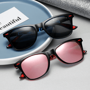 women's square colorful TAC sunglasses - MRSLM