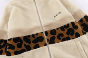 men's leopard print lamb wool coat, view 8 - MRSLM
