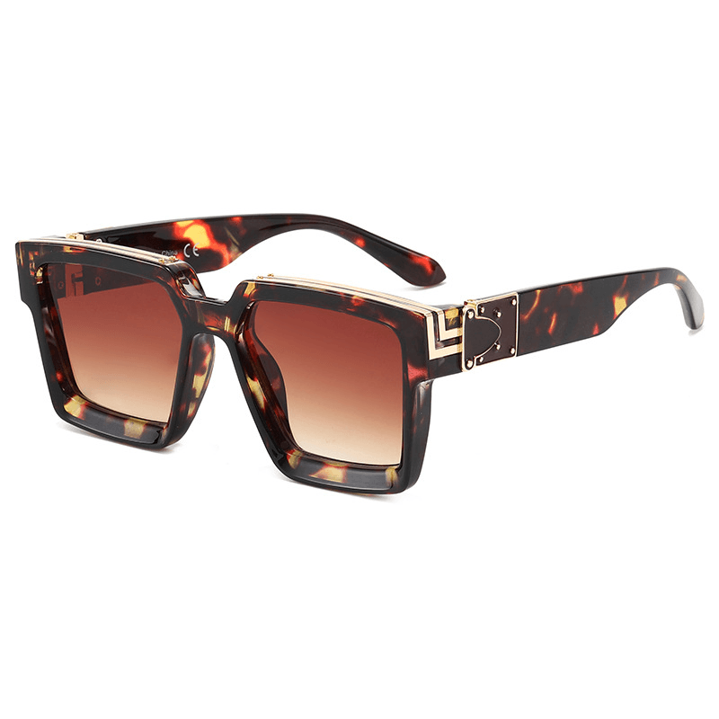 women's square frame sunglasses, view 8 - MRSLM