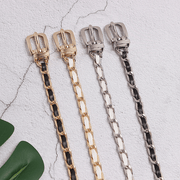 woven waist belt for women, view 5 - MRSLM