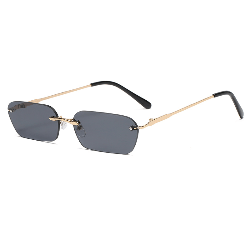square metal frame sunglasses, view 2 - MRSLM