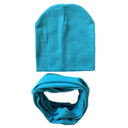 Winter Autumn Baby Boy Girl Hat Scarf Set Newborn Baby Bonnet Soft Cotton Warm Cap Kids Children Beanie Casquette Enfant - MRSLM
