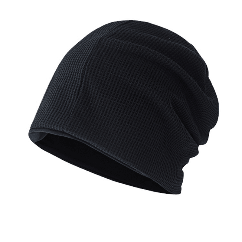 knitted wool beanie, view 4 - MRSLM