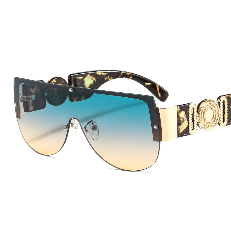 fashion simple retro one piece sunglasses, view 9 - MRSLM