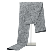 men's winter jacquard scarf, view 4 - MRSLM