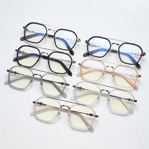 retro polygon glasses frame - MRSLM