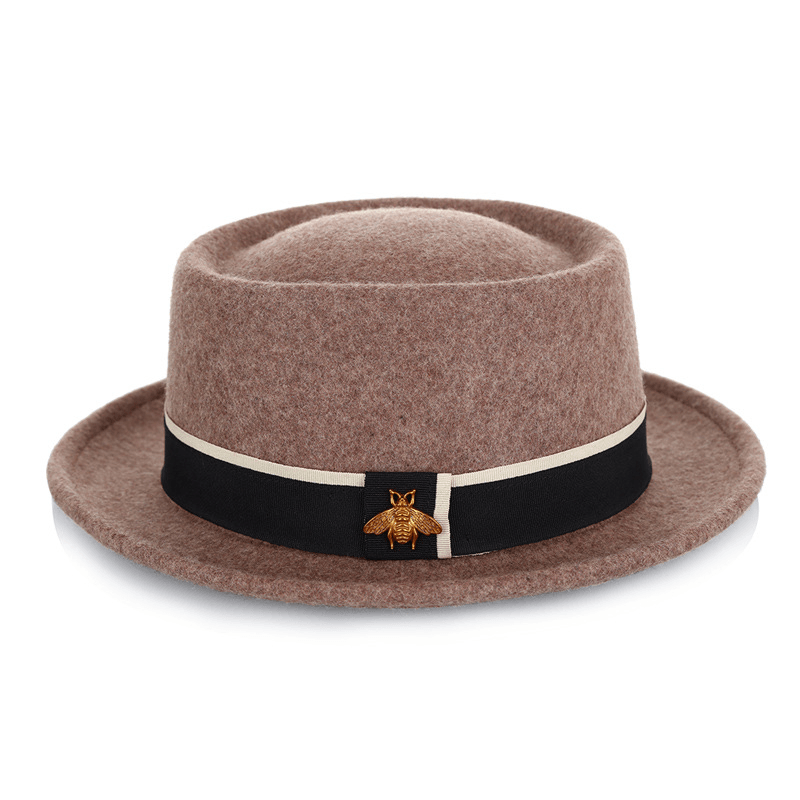 Women's wool top hat, view 9 - MRSLM