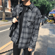 Korean Style Loose Long-Sleeved Shirts for Men and Women - MRSLM
