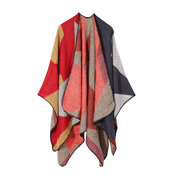 color matching imitation cashmere big scarf shawl, view 5 - MRSLM