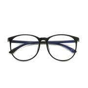 Round retro anti-blue light glasses, view 3 - MRSLM