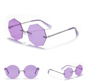 Women's polygonal sunglasses, view 5 - MRSLM