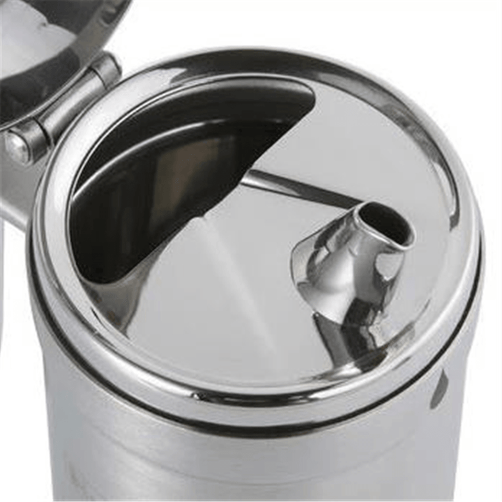1000Ml Leak Proof Oil Dispenser Stainless Steel Pourer Vinegar Cruet Kitchen Flavouring Tool Bottles - MRSLM