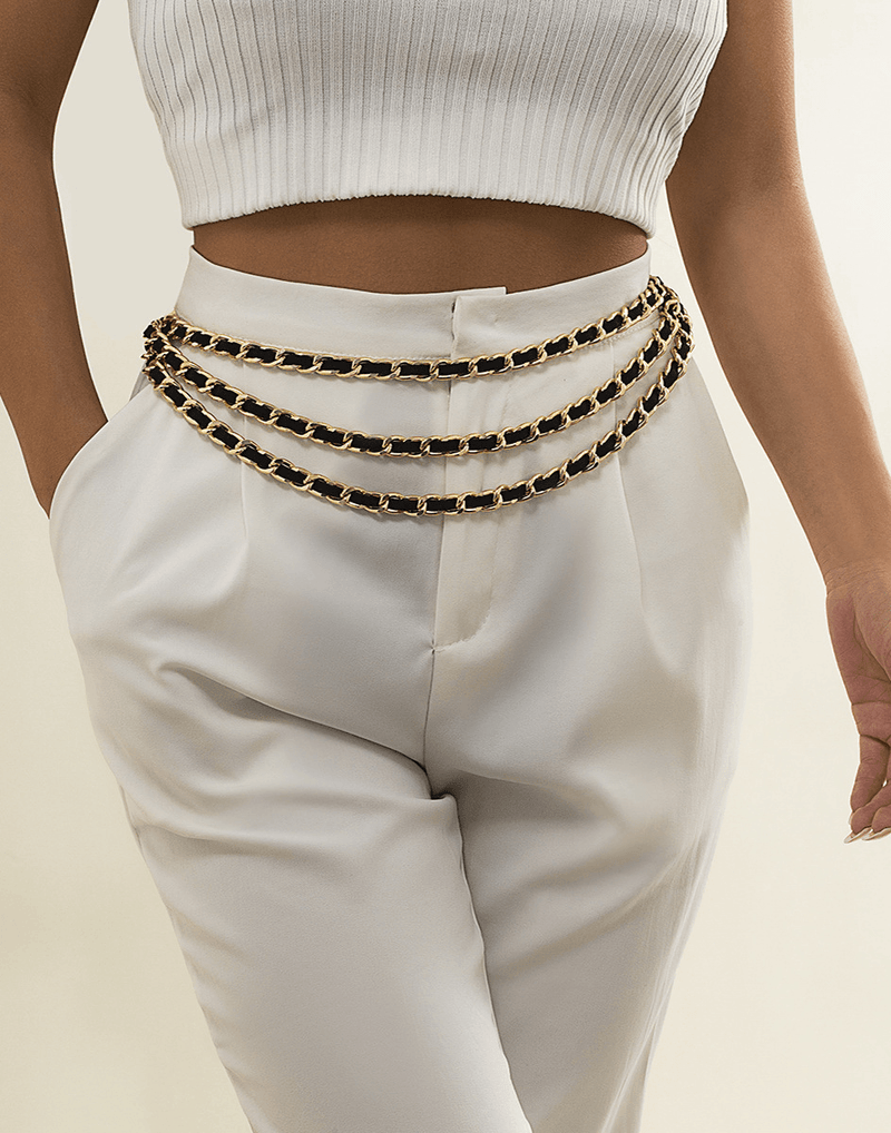 women's multilayer waist chain, view 2 - MRSLM