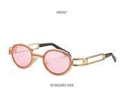 diamond-studded steampunk sunglasses, view 8 - MRSLM