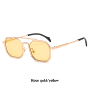 steampunk double bridge sunglasses, view 6 - MRSLM