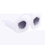 women's round full frame UV400 sunglasses, view 7 - MRSLM