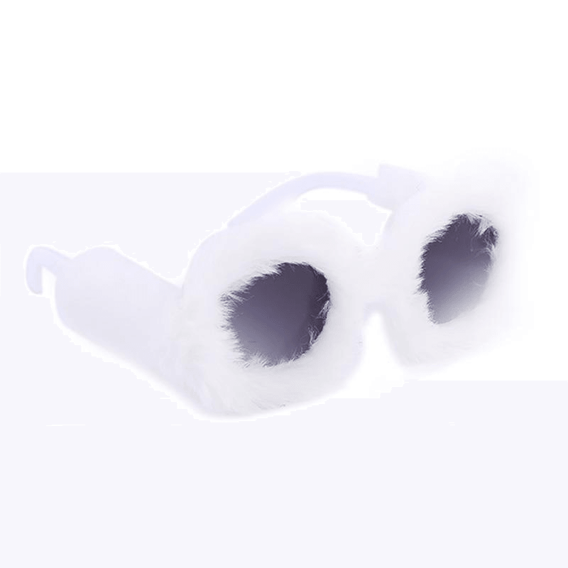 women's round full frame UV400 sunglasses, view 7 - MRSLM