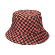 Checkerboard plaid bucket hat, view 6 - MRSLM