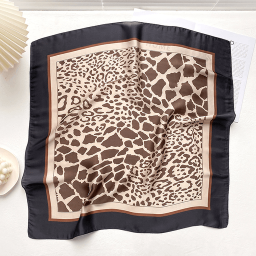 women's printed square scarf - MRSLM