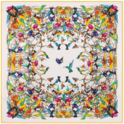 large square faux silk scarf, view 6 - MRSLM