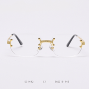 retro metal color film sunglasses, view 4 - MRSLM