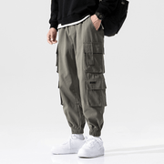 men's multi-pocket overalls, view 3 - MRSLM