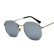 Irregular metal frame sunglasses, view 4 - MRSLM