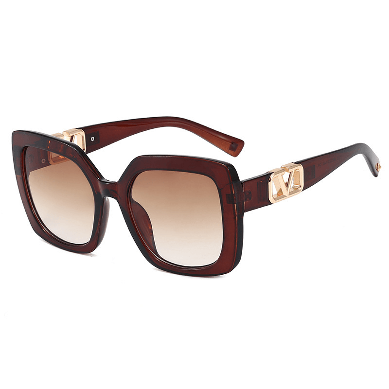women's retro square sunglasses, view 6 - MRSLM