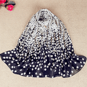 women's long chiffon scarf, view 5 - MRSLM
