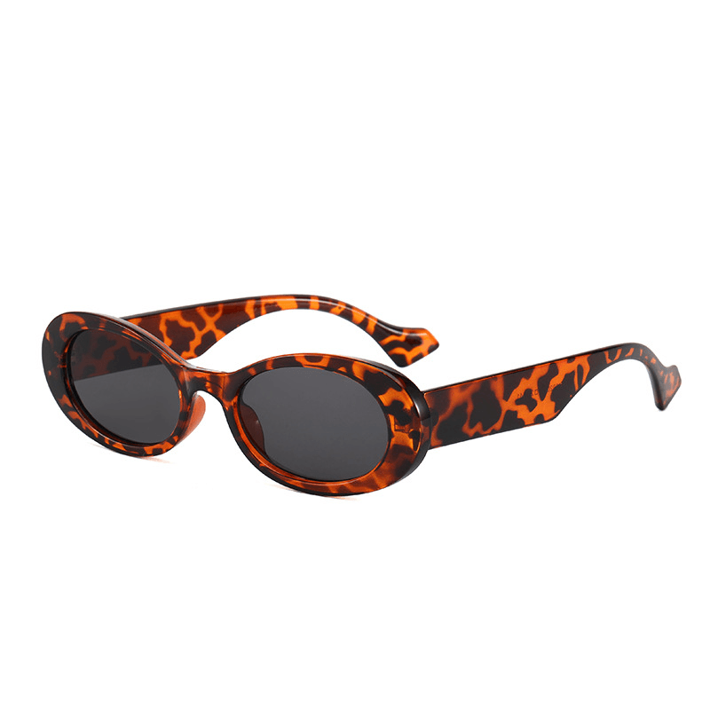 oval jelly color sunglasses, view 2 - MRSLM