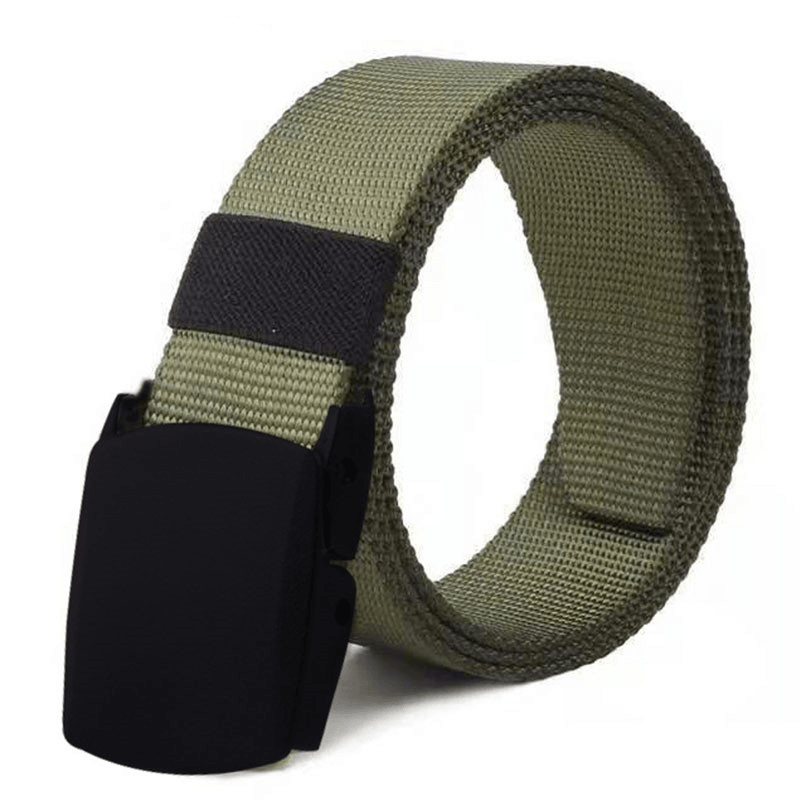 Canvas Belt Men Automatic Buckle Outdoor - MRSLM