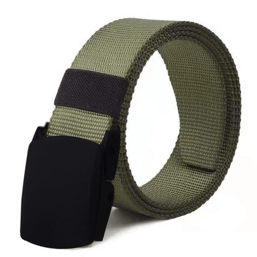 men's braided canvas belt, view 7 - MRSLM