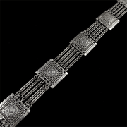 Vintage rectangular alloy waist chain, view 3 - MRSLM