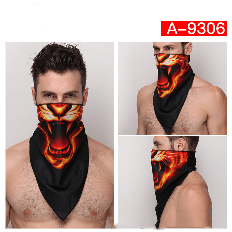 outdoor face mask with breathing valve, view 6 - MRSLM