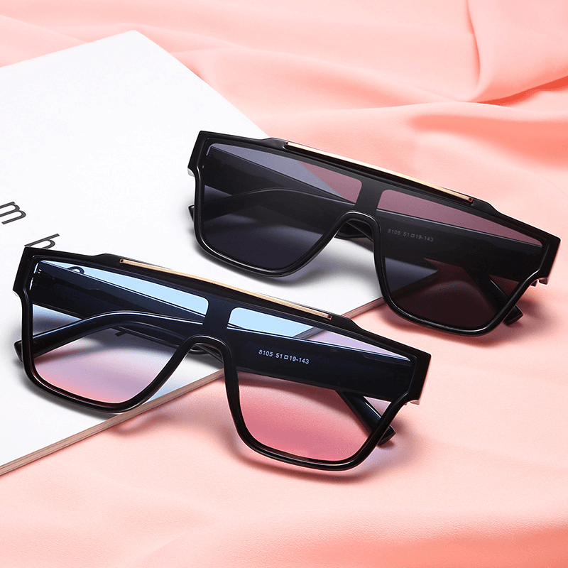women's large one-piece frame sunglasses - MRSLM