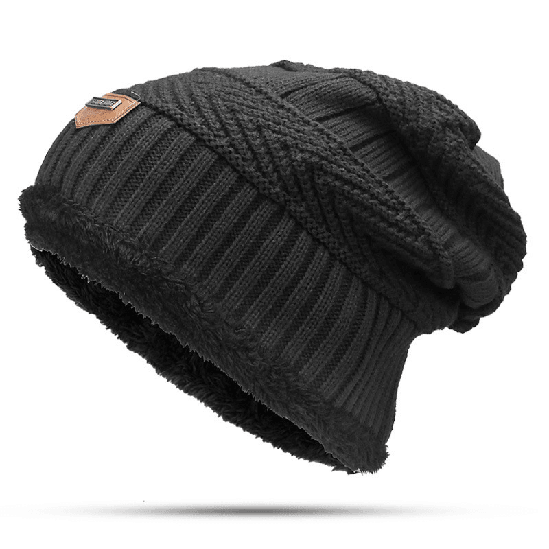 Knitted wool hat and scarf set, view 20 - MRSLM