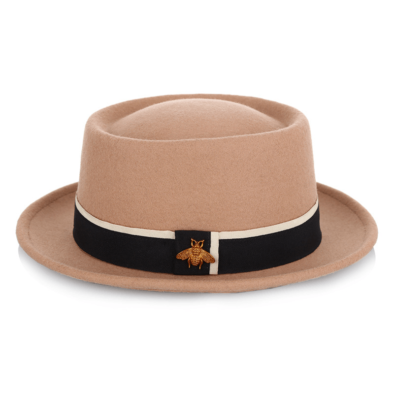 Women's wool top hat, view 5 - MRSLM