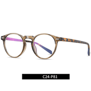 retro blue light blocking glasses, view 6 - MRSLM