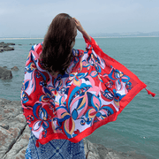 ethnic style cotton scarf, view 4 - MRSLM